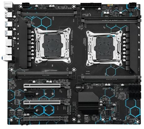 Gaming Motherboard Fit For MACHINIST X99 MD8 Motherboard Set Kit Xeon E5 2690 V4 Dual CPU Processor LGA 2011-3 With 8-slot DDR4 4 * 16GB 2400mhz RAM Memory