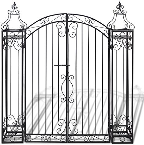 Festnight Recinzioni Decorative Cancello Ornamentale in Ferro