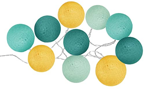 Atmosphera - Guilande LED solaire 10 boules D6 - Modèle 4