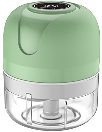 Elektrisch Zerkleinerer Küche, Zerkleinerer Küche Elektrisch 100ML/250ML Knoblauchhacker Gemüsezerkleinerer Elektrisch Zwiebelschneider USB-Aufladung Für Knoblauch Gemüse Fleisch Multizerkleinere