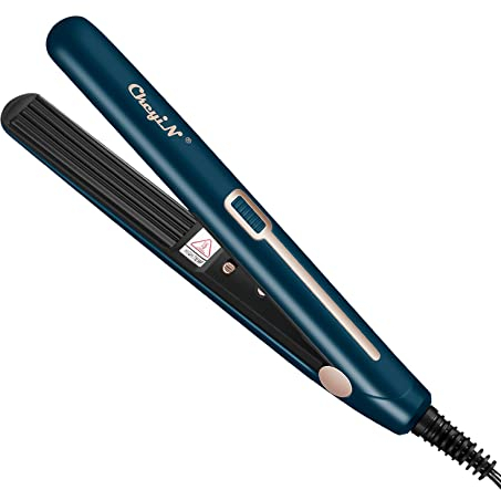 CkeyiN Kreppeisen für Haare,Mini Crepp Haareisen Keramik Welleneisen Tragbar Hair Crimper Temperatur 180℃