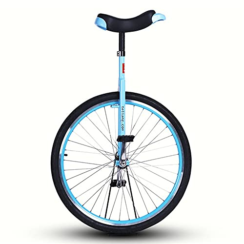 LoJax Monociclo per Adulti con Ruote Monociclo Blu da 28 Pollici - Monociclo con Una Ruota Grande per Adulti Unisex/Bambini Grandi/Mamma/papà/Persone Alte con Altezza da 160 a 195 cm (Blu 28 Pollici)