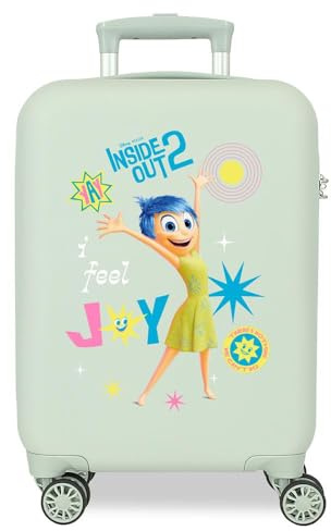 Disney Valise Cabine Inside Out 2 Couleurs différentes ABS Rigide Fermeture à Combinaison latérale 4 Roues Doubles Bagage à Main. De Joumma Sacs., Anxiété, Talla única, Valise pour Enfant