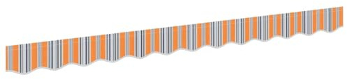 vidaXL Tenda da Sole per Struttura da 2,5 m in Poliestere Multicolore, Resistente e Impermeabile ai Raggi UV. Perfetta per l'uso all'aperto, Come Copertura per Il Giardino, Riparo dal Sole, soluzion