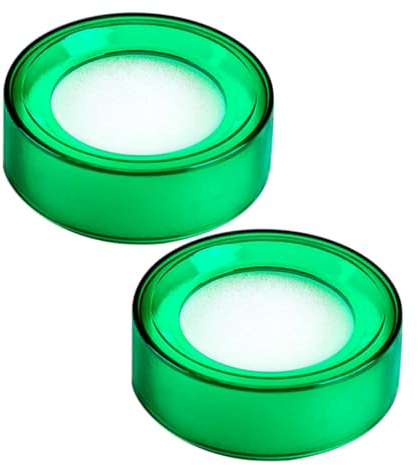 Angoily 2 pièces Dispositif Humidificateur pour Doigts Éponge Accessoire de Bureau pour Compter Conception Plastique et Éponge Facile à Nettoyer pour Manipulation de Papier