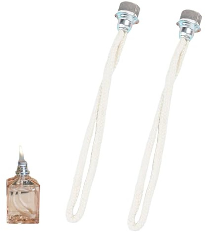 2 piezas de mecha aromática para lámpara Berger, mecha de repuesto para lámpara de aceite, mecha de lámpara de aceite de repuesto con control de aire catalítica para mejorar la aromaterapia del aire