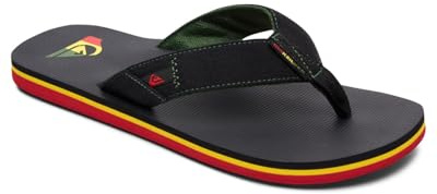 Quiksilver Molokai Abyss, Zapatos de playa y piscina Hombre, Verde (Green/Black/Green Xgkg), 40 EU