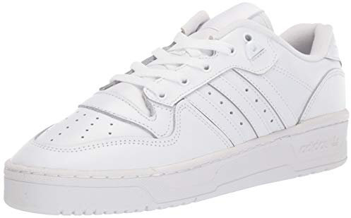 adidas Originals Herren Rivalry Low Shoes Turnschuh, FTWR White/FTWR White/Core Black, 45 EU