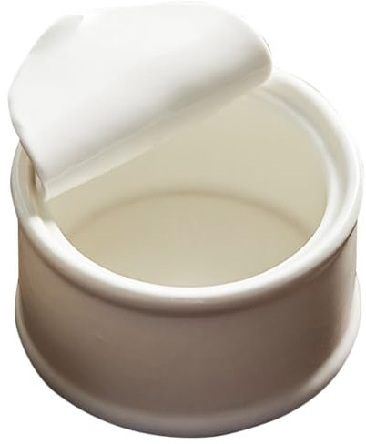 Ciieeo Cuencos Para Hornear De Cerámica Pequeños, Molde Para Pudín Apto Para Horno, Resistentes, Tamaño Mini, Color Blanco, Adecuado Para Repostería y Postres, Juego De 4 Unidades