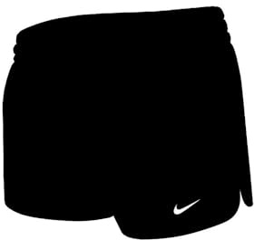 NIKE Swimwear Traje de baño de Dos Piezas, Negro, M Mujeres
