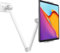 BEWISER Tablet Wandhalterung Weiß,iPad Halterung Höhenverstellbar Kompatibel mit 4.7-12.9 Zoll Pad, Telefon, Galaxy Tab,Schraubbar Handyhalterung 360° Drehbar für Wand,Küche,Lagerhause