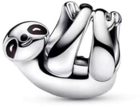 TCZNAF Hanging Sloth Charms Bead -Anhänger für europäische Armbänder und Halsketten für Damen