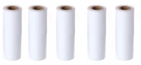Lot de 5 rouleaux de papier thermique de qualité supérieure (dimensions : 80 mm x 30 mm)