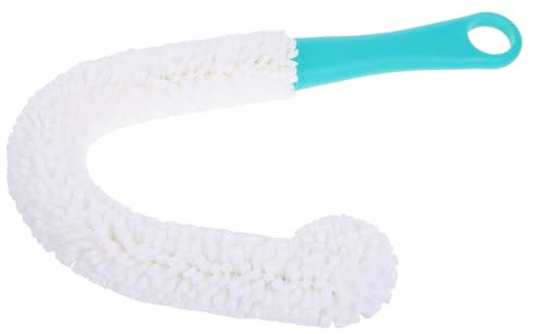 WRITWAA Flexible Wine Decanter Brush Long Handle Bottle Cleaner Glassware Cleaner Tool for Wine Glass Stain Removal and Dirt Cleaning Easy to Bend for Various Shapes