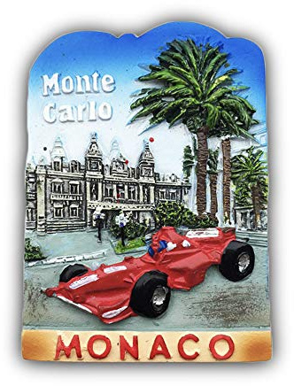 Monaco 3D Refrigerator Magnet Tourist Souvenirs Resin Magnetic Stickers Fridge Magnet Home & Kitchen Decoration from China