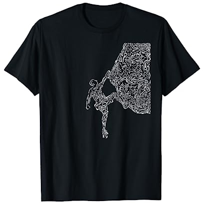 Climbing Alpinisme Bouldering Grimpeur Escalade T-Shirt