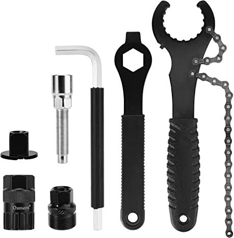 Oumers 6PACK Fahrradwerkzeug Kassette Tool,Fahrrad Kassette Removal Tool Kette Demontage Werkzeug Fahrrad Reparatur Werkzeug Praktisches Kassettenwerkzeug
