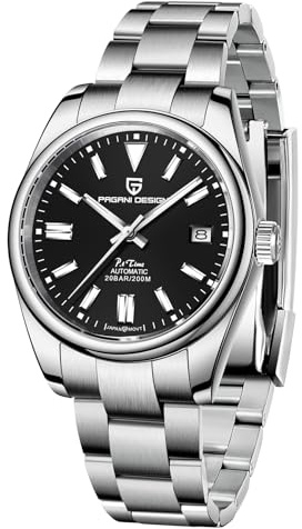 Pagani Design Herrenuhr Automatik Mechanische Uhr Japan NH35 Uhrwerk 40mm Luxus Edelstahl Saphirkristall Taucheruhren Herren