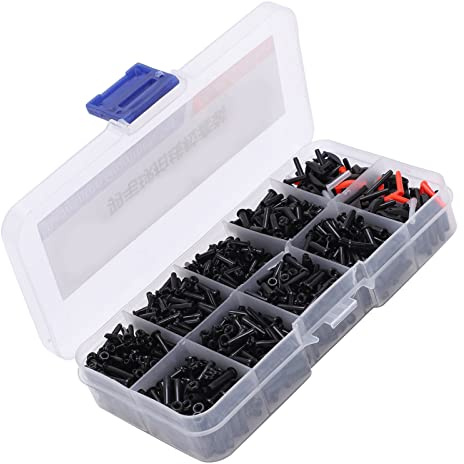 SPYMINNPOO Badminton String Protector,Badminton Grommets Set with Racquet Eyelets Bucket String Protector Stringing Tools