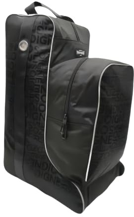 Milageto Bolsa para Botas, Bolsa para Botas de Casco Ecuestre, Almacenamiento de Accesorios de Versátil, Impermeable, Mochila Ecuestre