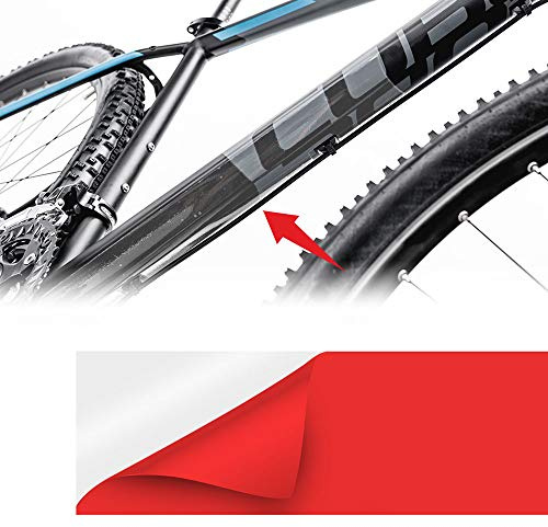 4R Quattroerre.it Film Adhésif Scudo Frame pour Protection Vélo Unisex Adulte, Transparent, 5 x 50 cm