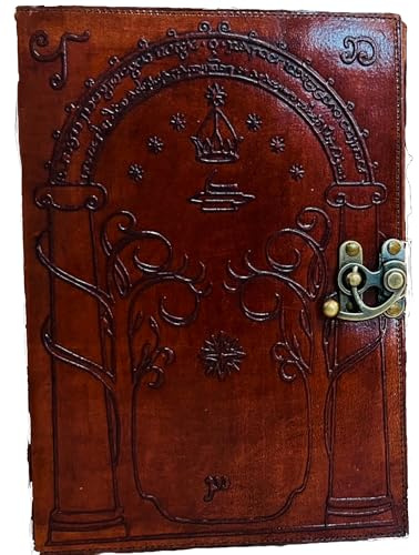 Le Seigneur des Anneaux Livre Hobbit Lotr Cadeaux Livres Journal en Cuir Seigneur des Anneaux Décor Livres Jrr Tolkien Seigneur des Anneaux Merch Coffret de Livres Couverture Rigide Marchandises