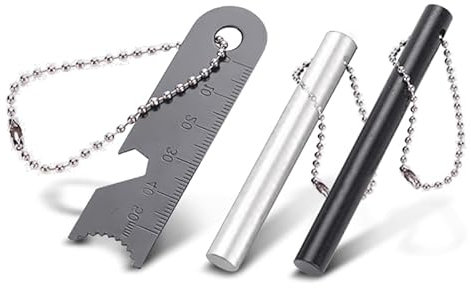 1 set Fire Starter Kit Flint,Survival Fire Steel Flint Striker Steel Fire Starter Kit, Outdoor Emergency Survival Tool for Travelling Camping Hiking