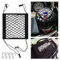 Ragno Elastica con Ganci Resistenti, Rete Portapacchi Moto per Fissare in Sicurezza Caschi e Bagagli, Accessorio Universale per Moto e Biciclette