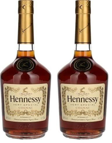 Hennessy Brandy Very Special Cognac 700 ml (Lot de 2)