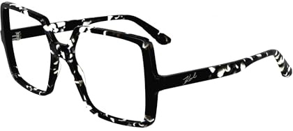 KARL LAGERFELD Brille Größe 54 mm MARBLE BLACK,BLACK, EYE SIZE: 54 BRIDGE: 17 HORIZONTAL MEASUREMENT: 54 VERTICAL MEASUREMENT: 50,4
