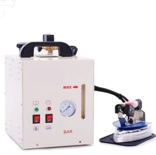 Industrial Steam Ironing Station, Electric Steam Boiler, 4L Garment Steamer with Pressure Gauge for Professional Use in Clothing Stores and Dry Cleaning