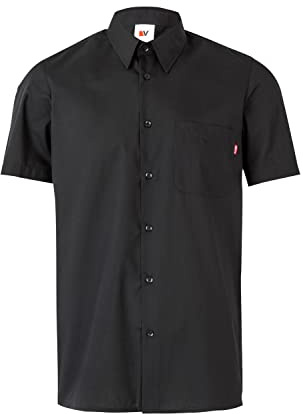 Velilla 53, Camisa de Manga Corta, Color Negro, Talla XXL
