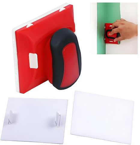 Paint Edger Trimmer with 2 Replacement Pads | Precision Trim Painting Tool for Walls, Ceilings & Corners - Straight Edge Painting Kit for Flawless Cutting-in