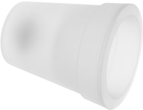 POPETPOP Pot De Fleurs Solaires LED Extérieurs pour Jardin Et Terrasse, Lampe Étanche à Lumière Blanche, Éclairage Décoratif Autonome, Résistant Aux Intempéries, Design Abs Élégant