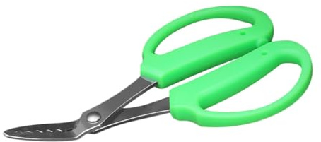 IWOWHERO Ciseaux Désherbeurs Manuels Inoxydable Outil de Jardinage Précis pour Herbes et Gazon Design Élégant et Minimaliste Coupe Délicate Sans Abîmer les Racines