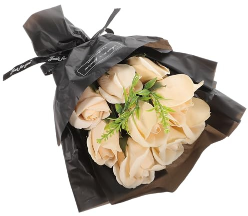 Cabilock Ramo de Rosas de Jabón Aromáticas Caja de Obsequio, Adecuado para San Valentín y Celebraciones Obsequios