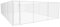 vidaXL Outdoor Hundezwinger 950x570x185cm Hundekäfig Hundehaus Hundehütte