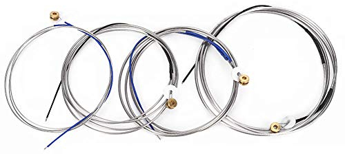 Kontrabass-Zubehör, Kontrabass-Saite, nicht leicht zu beschädigen Lange Lebensdauer mit beschichtet für Profis Reparatur Master-Kontrabass-Leistung