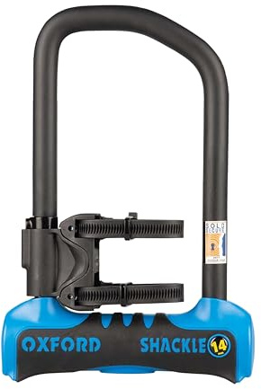 Oxford Shackle14 Pro U-Lock 260mm x 177mm. Diamond Rated Bicycle and Electric Bike Lock