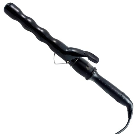 JINDIN Bubble Curling Wand 1.25 inch 32mm Beach Wave Curler with LCD Display, Ceramic Crimping Iron for Long Hair