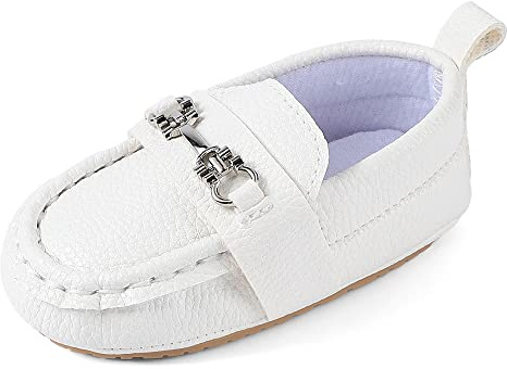 MASOCIO Mocassin Bébé Garçon Chaussures Premiers Pas Bébé Souple Mode Antidérapants