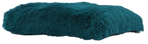 Ancol Super Plush Pet Mattress in Teal - Comfortable Soft Sleeping Place Pad - Soft Dog Puppy Cat Accessory - 100 x 70cm