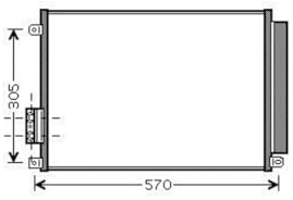PRASCO Condensatore, Climatizzatore FD008C003