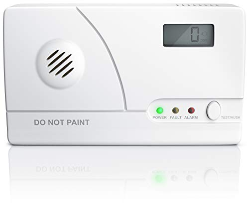 Brandson CSL - Kohlenmonoxidmelder CO Melder - CO Warnmelder - Detektor - Alarm Warner mit Sofortalarm - CO Gasmelder - Neues Modell mit präziesem Figaro Gassensor - auch für Kamin Wohnwagen UVM