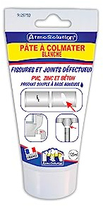 Atmos Products Pâte à Colmater Blanche - 1530 - Ce produit, bénéficie d’une formule ultra performante permettant de colmater les suintements et les fissures