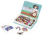 JANOD - Magnéti'Book Sportarten - Magnetisches Lernspiel 48 Magnete + 16 Vorlagenkarten - Kinderspielzeug aus FSC-Pappe - Ab 3 Jahren, J02596