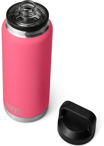 YETI Rambler Flasche Mit Chug-Verschluss, Tropical Pink, 36 oz (1 L)