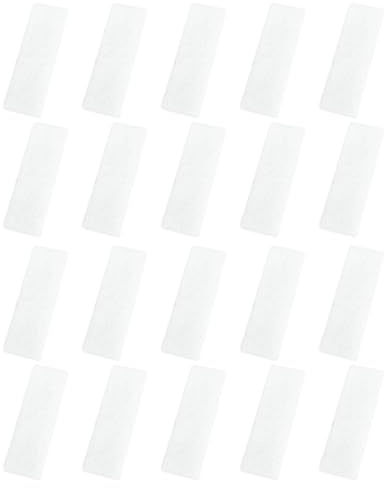 Filtri per friggitrice ad aria calda, per friggitrice, 20 filtri in spugna per cottura a vapore, con capacità di vapore da 5,7 l, per microonde e dispositivi ad aria calda