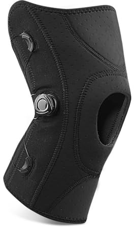 Whoasyst Rodillera protectora para rótulas, rodillera deportiva, elástica en cuatro direcciones, terapias para rótulas, rodillera, protector de rodilla para caminar