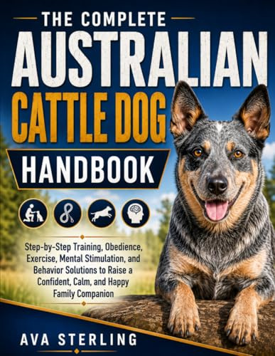 THE COMPLETE AUSTRALIAN CATTLE DOG HANBOOK: Step-by-Step Training, Obedience, Exercise, Mental Stimulation, and Behavior Solutions to Raise a ... Companion (The Dog Lover’s Guidebook Series)